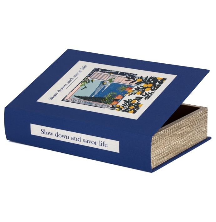 Opbergboek koffietafel 'Slow Down'