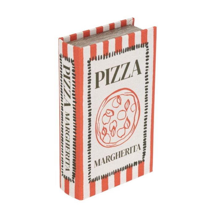 Opbergboek koffietafel 'Pizza Margherita'