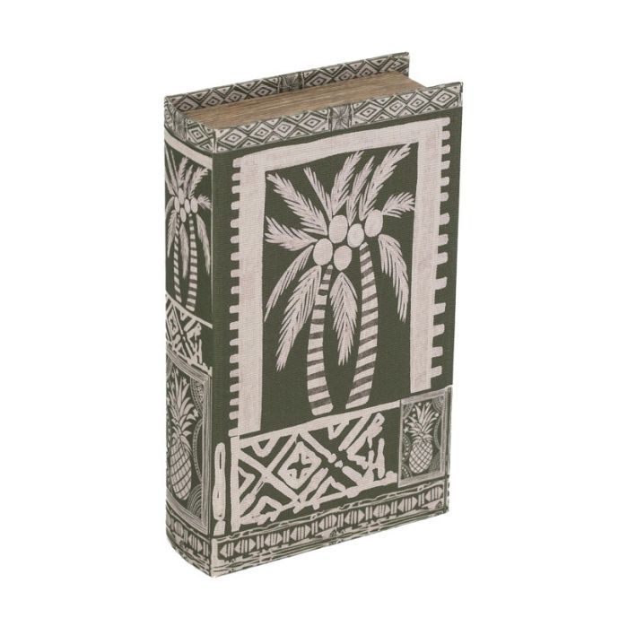 Opbergboek koffietafel 'Green Palm'