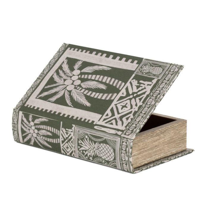 Opbergboek koffietafel 'Green Palm'