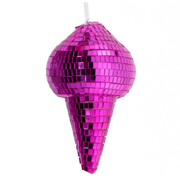 Kersthanger Discobal Pegel fuchsia