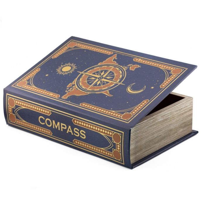 Opbergboek koffietafel 'Compas'