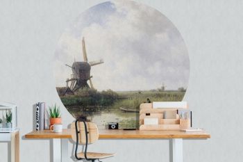 Behangcirkel Dutch Landscape