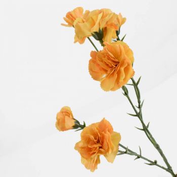 Kunstbloem anjer geel