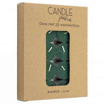 Candle Junkie waxines groen