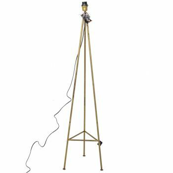 Vloerlamp metaal goud