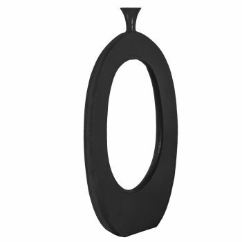 Vaas donut XL zwart