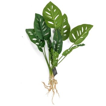 Monstera monkey leaf kunstplant zonder pot