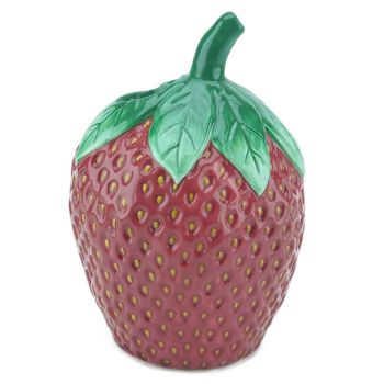 Vaas aardewerk aardbei