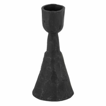 Kaarsenstandaard aluminium zwart
