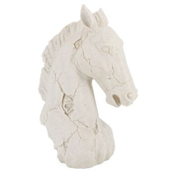 Ornament paardenhoofd off-white