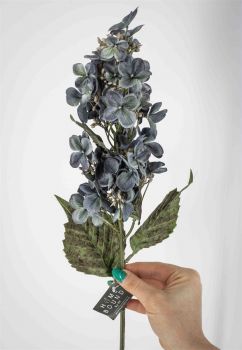 Kunstbloem hortensia blauw