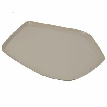 Metalen dienblad organisch sand 
