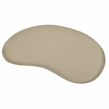 Metalen dienblad organisch sand 