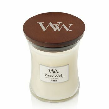 WoodWick Candle Linen