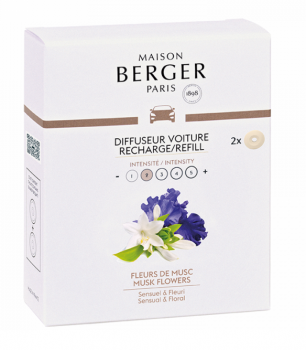 Maison Berger Autoparfum Navulling Musk Flowers