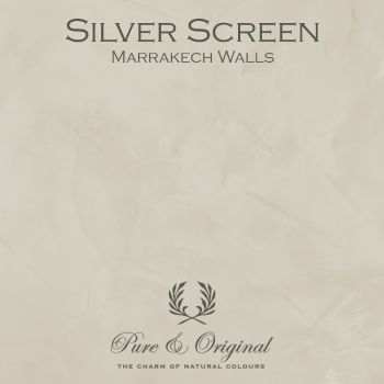 Pure & Original Marrakech Walls Silver Screen